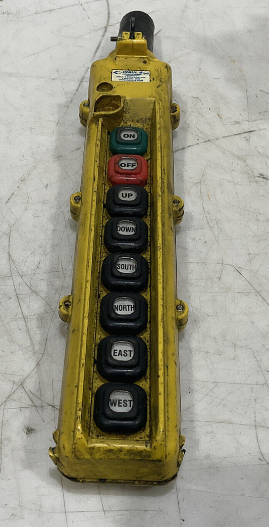 INSUL-8 PENDANT PUSH BUTTON STATION 876