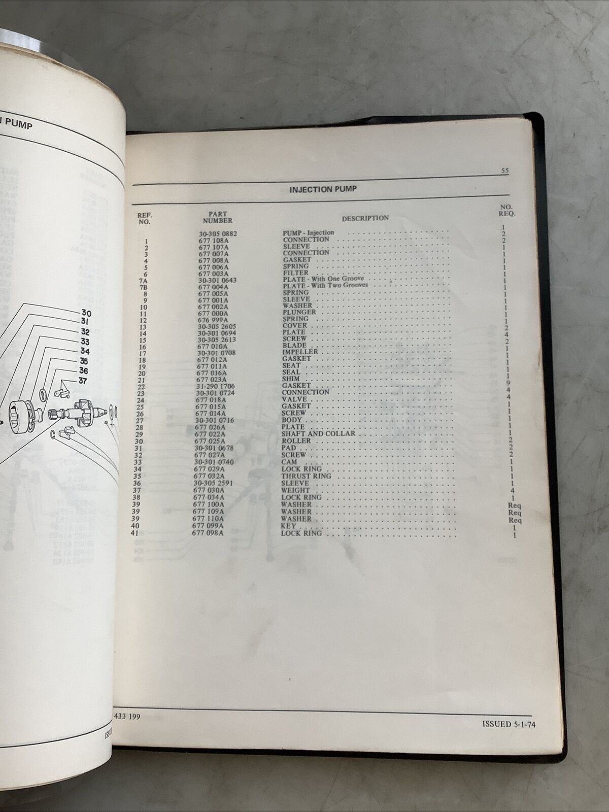 WHITE 1355 TRACTOR PARTS CATALOG B303
