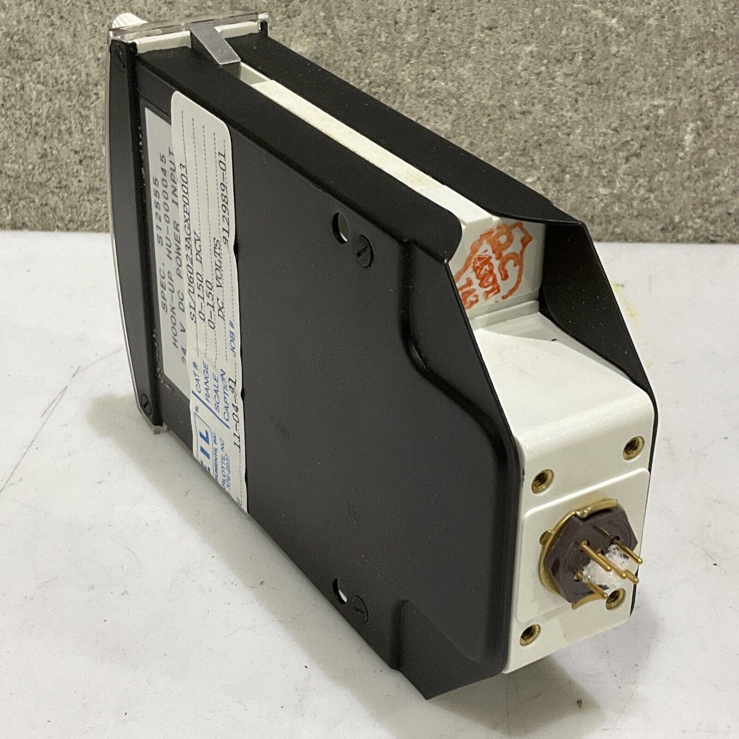SIMPSON ELECTRIC S12555 SI/U6023AGXP0003 ELECTRICAL METER RELAY 24V DC 373