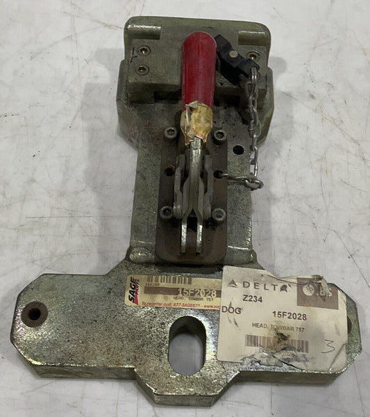 DELTA 757 AIRCRAFT 15F2028 TOWBAR HEAD TUGGER 881