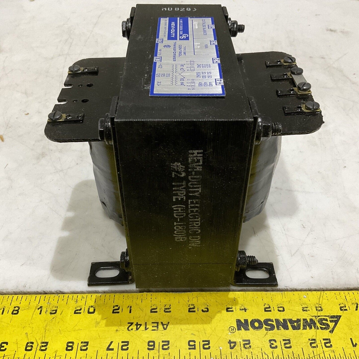 HEVI-DUTY T1000 SMT CONTROL TRANSFORMER 1.0 KVA 1P 50/60HZ 240/480V 373