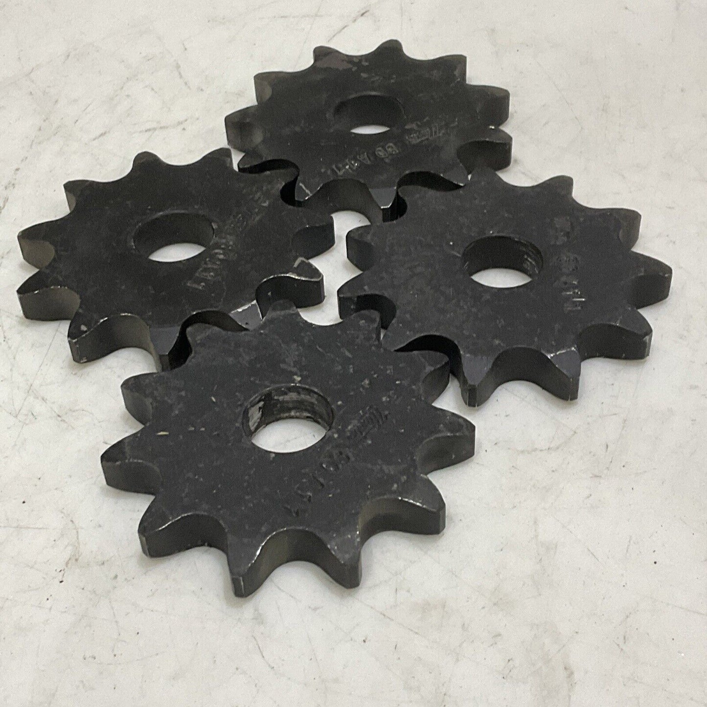 MARTIN 80A11 A PLATE SPROCKET 80/1” A HUB 11 TEETH .9375”  BORE LOT OF 4 373