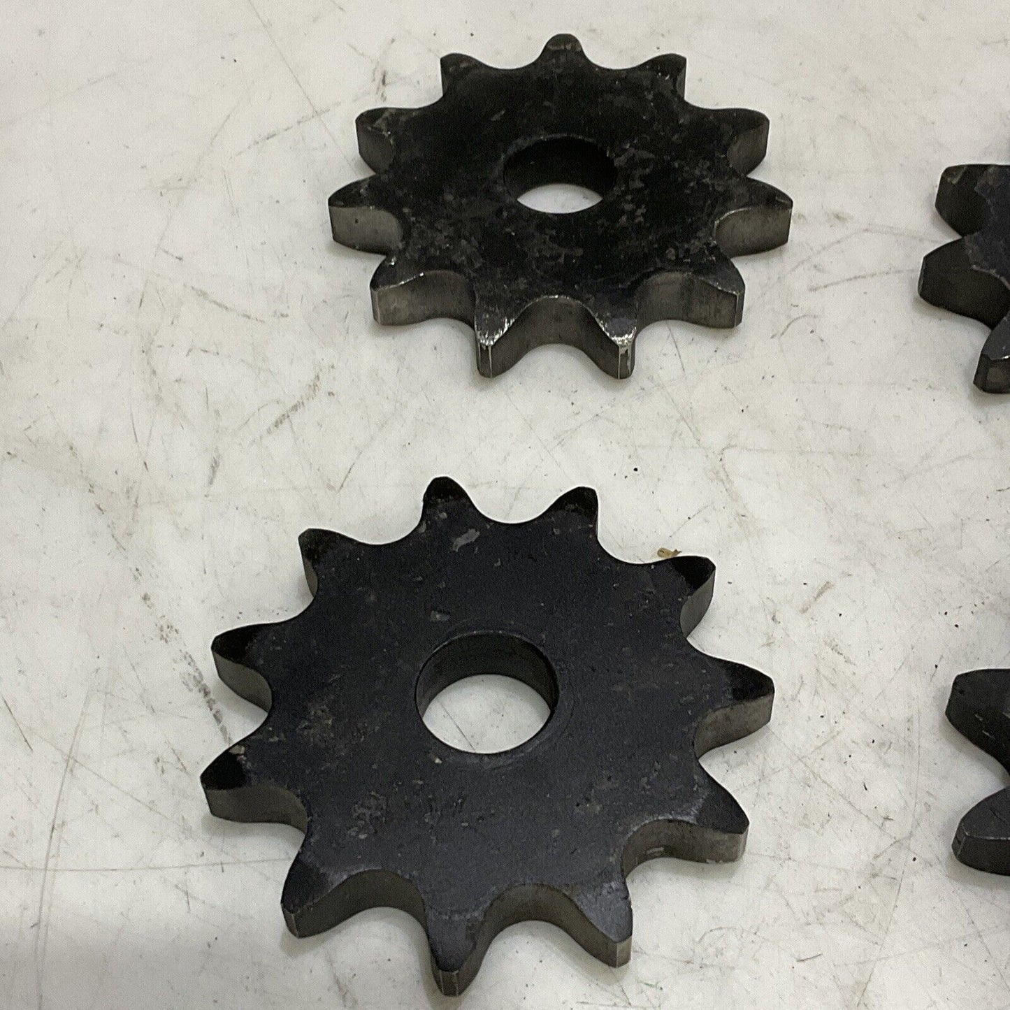 MARTIN 80A11 A PLATE SPROCKET 80/1” A HUB 11 TEETH .9375”  BORE LOT OF 4 373
