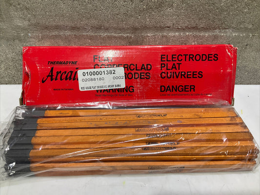 ARCAIR 35-099-003 FLAT COPPER HEAD ELECTRODES 3/8X 5/32X 12 3.5 LB OT OF 50 373