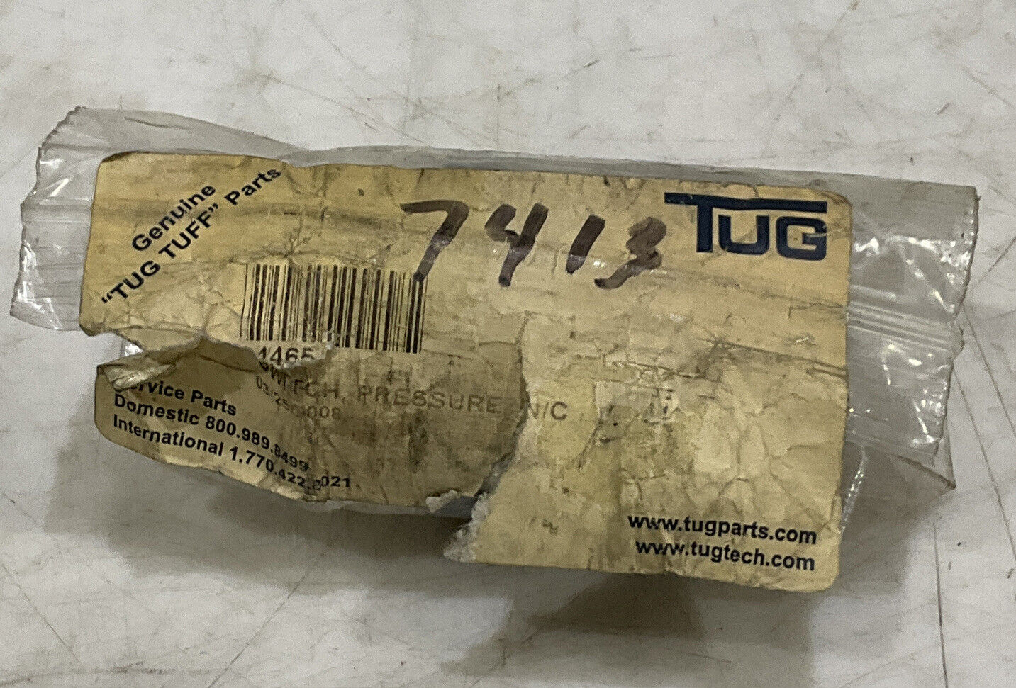 TUG SP-2B15F PRESSURE SWITCH 881