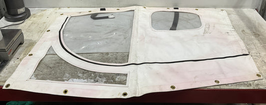 JEANS UPHOLSTERY B300 RD VINYL TRACTOR DOOR 881