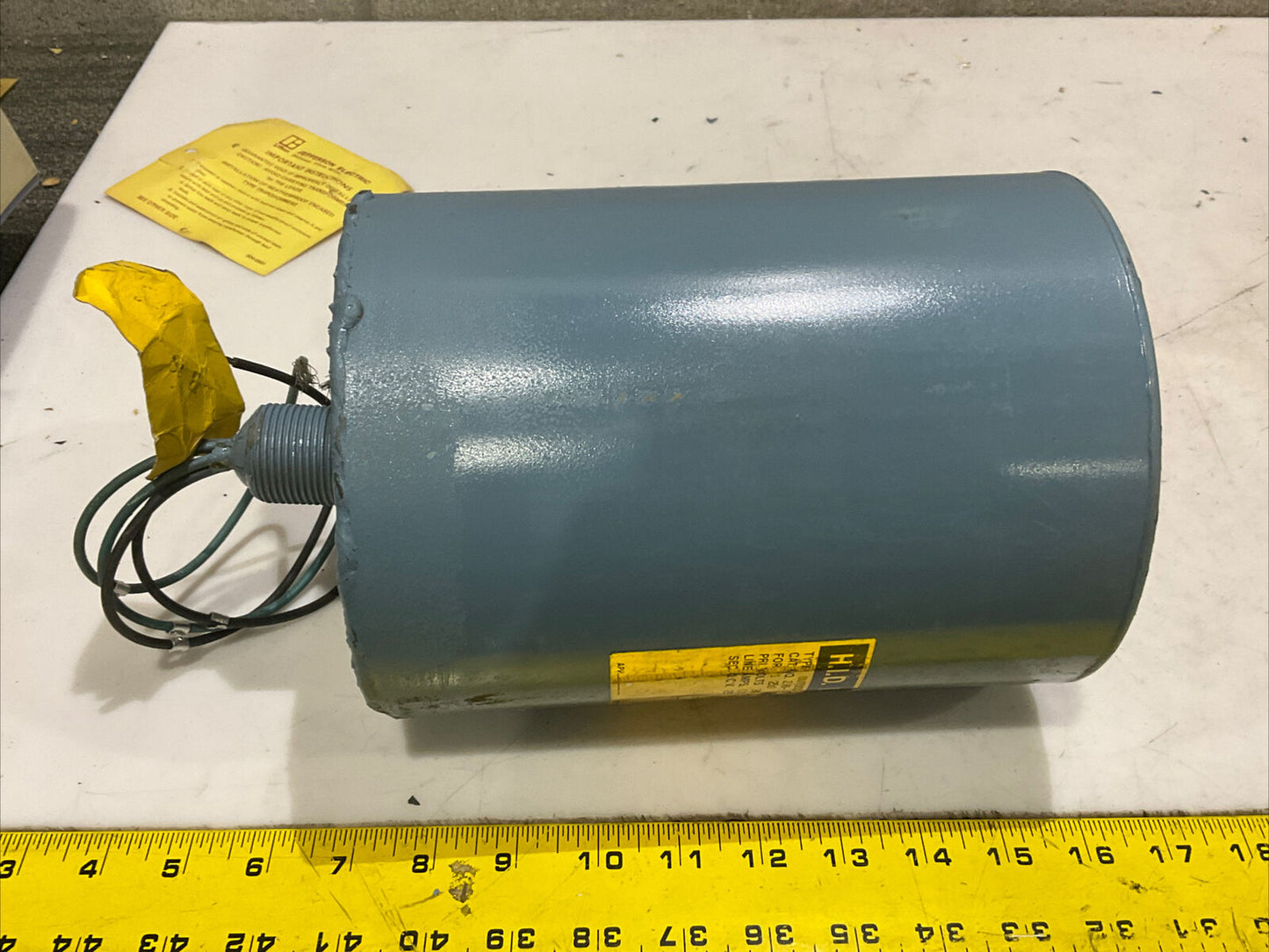 JEFFERSON ELECTRIC 236-1376 MERCURY H.I.D LAMP BALLEST 240-315V 60 HZ 373