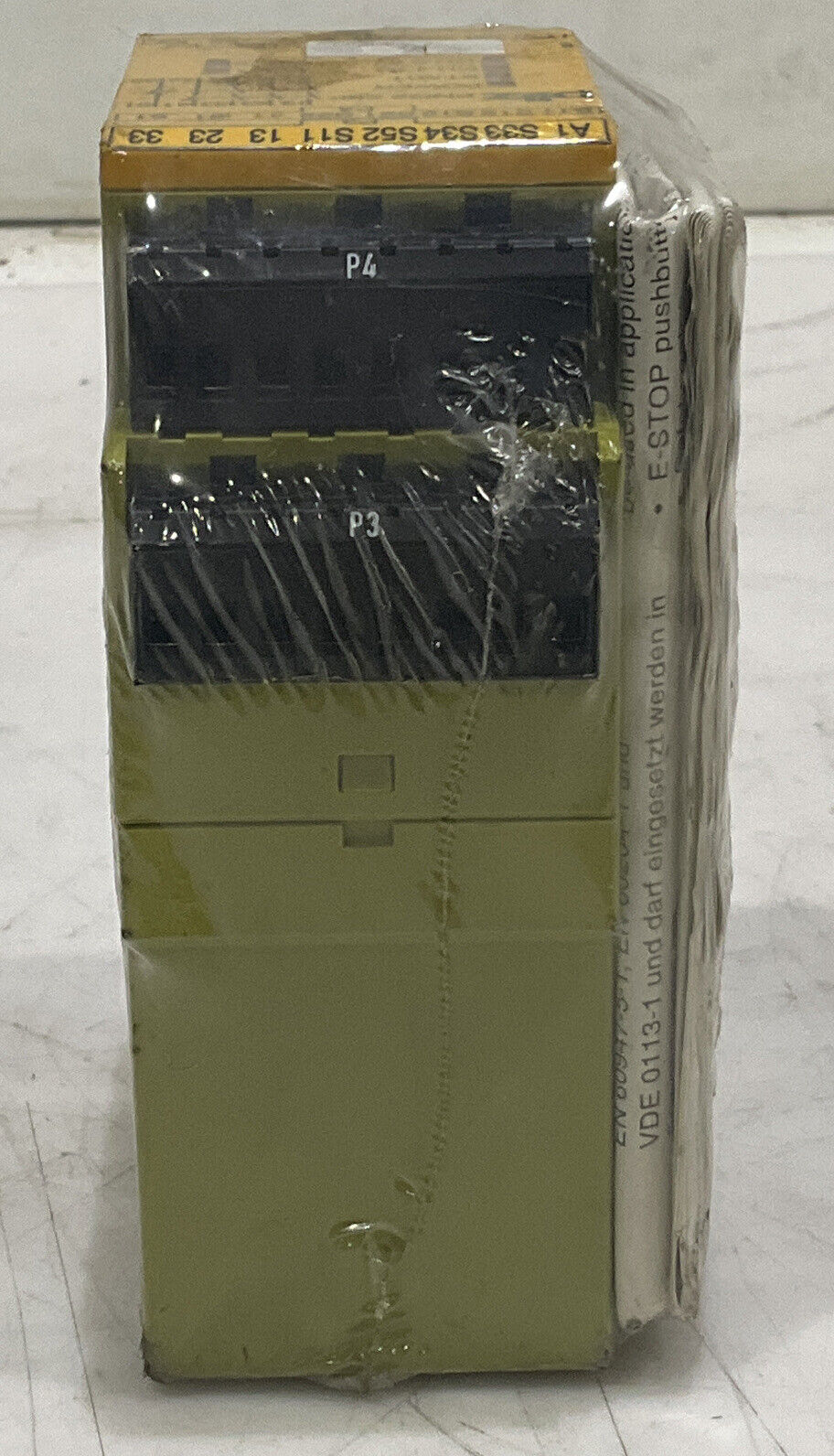 PILZ PNOZ X8P 120VAC 3N/O 50-60HZ SAFETY RELAY 881