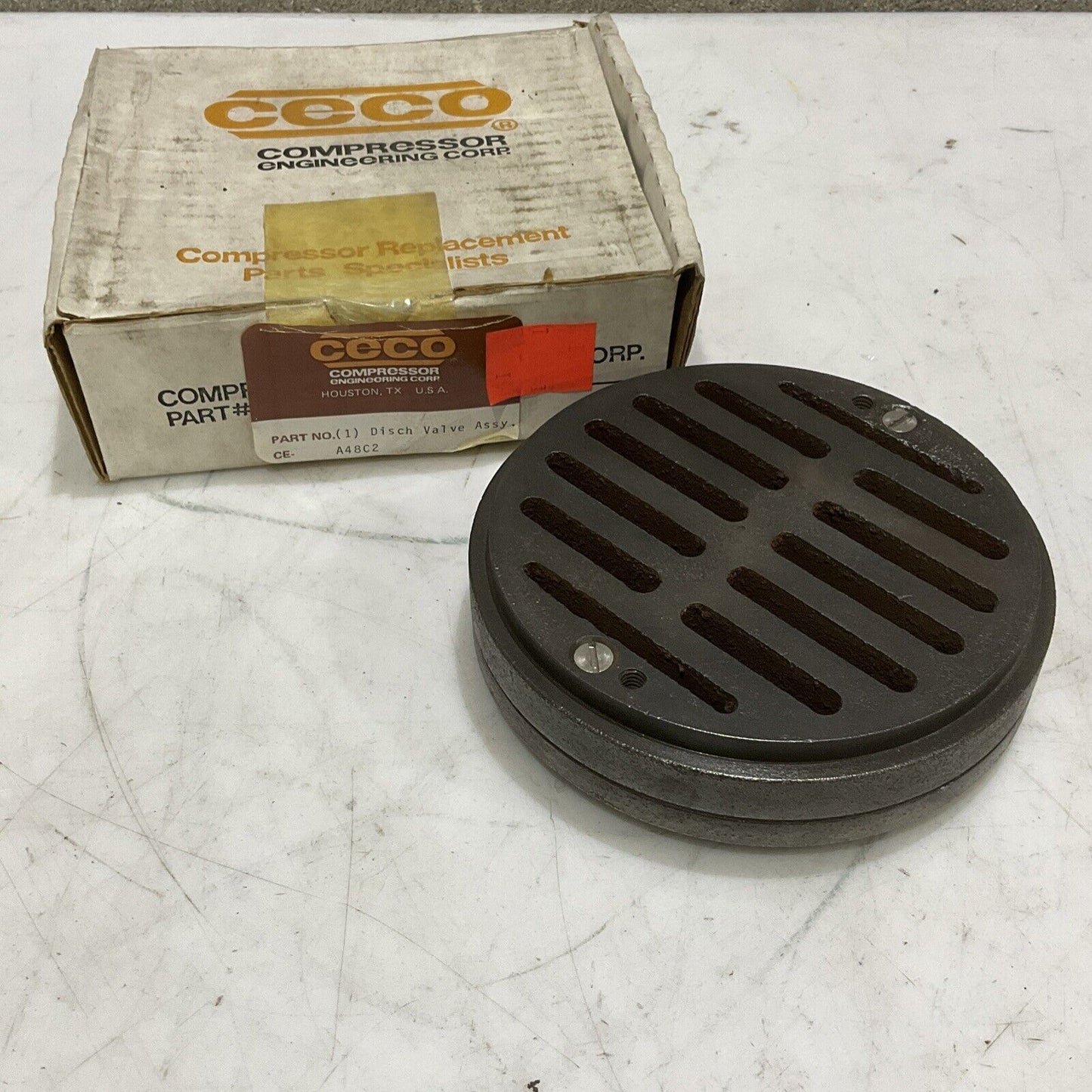 CECO A48C2 DISCHARGE REPAIR VALVE ASSEMBLY 373