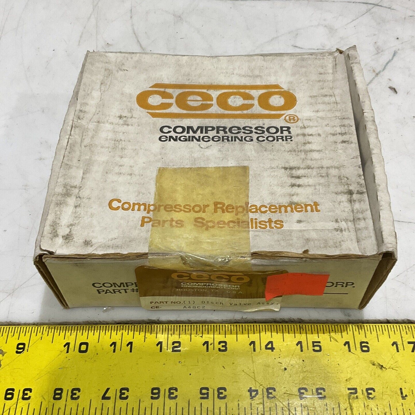 CECO A48C2 DISCHARGE REPAIR VALVE ASSEMBLY 373