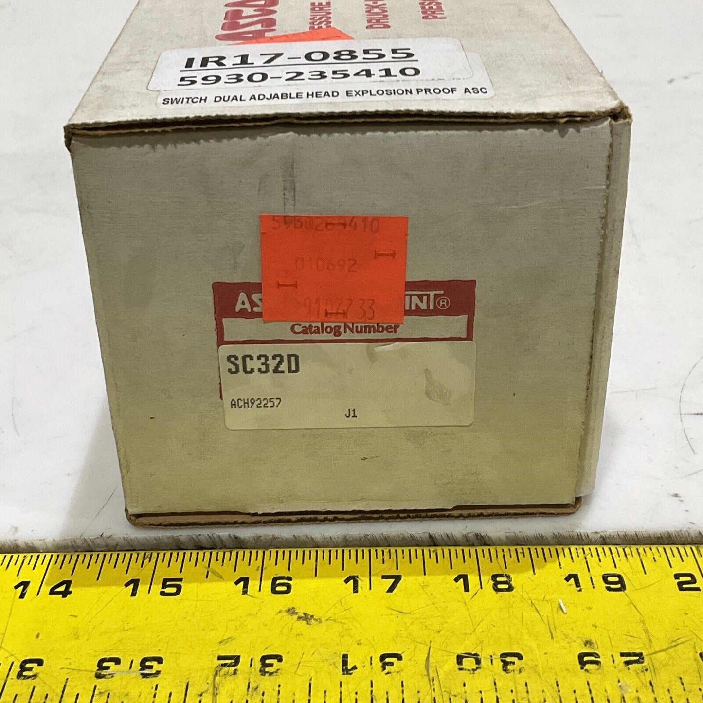 ASCO SC32D TRIPOINT EXPLOSION PROOF TEMPERATURE SWITCH 373