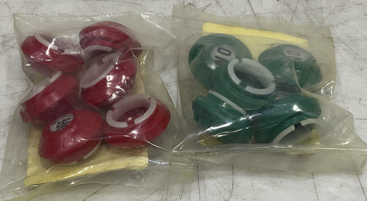 MAGNETEK WC-R WC-G RED AND GREEN ON OFF BUTTON LOT OF 11