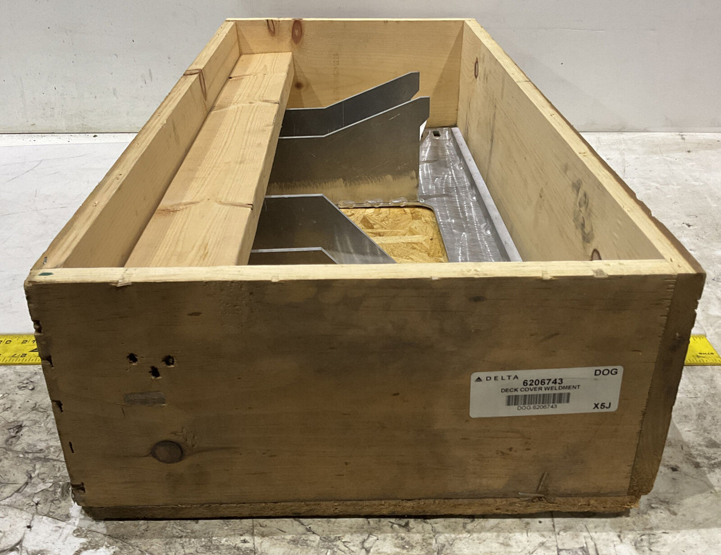 DELTA 6206743 DECK COVER WELDMENT 881