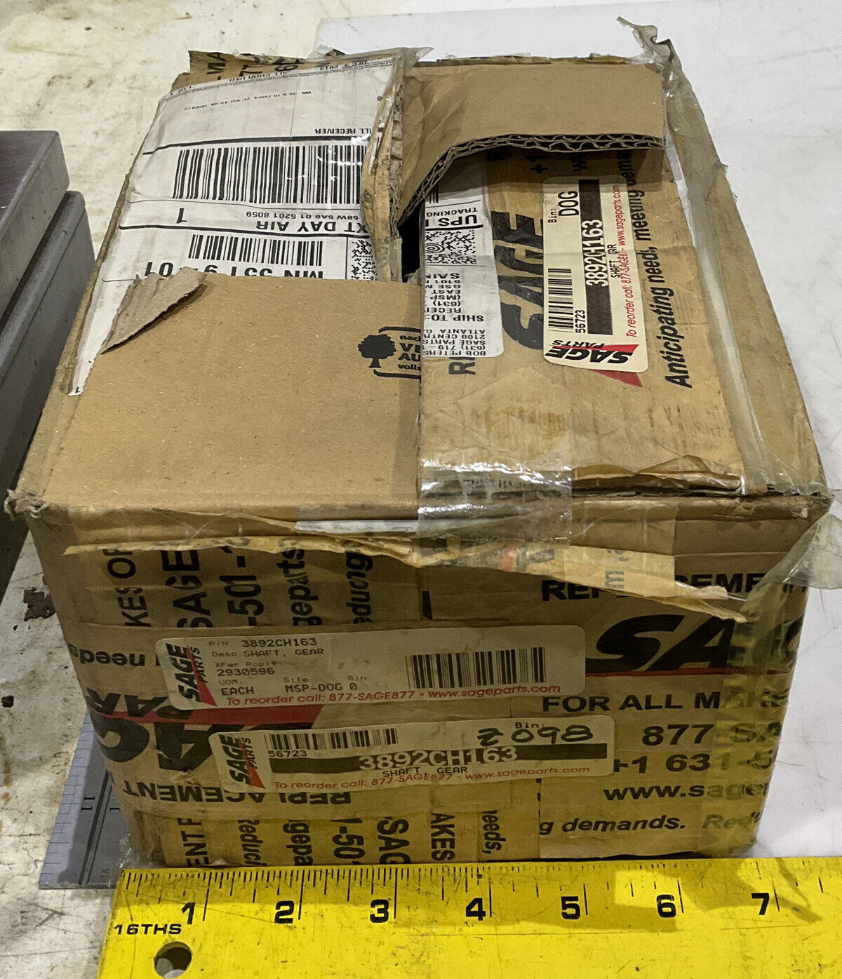 ROCKWELL 3892CH163 SHAFT GEAR 881