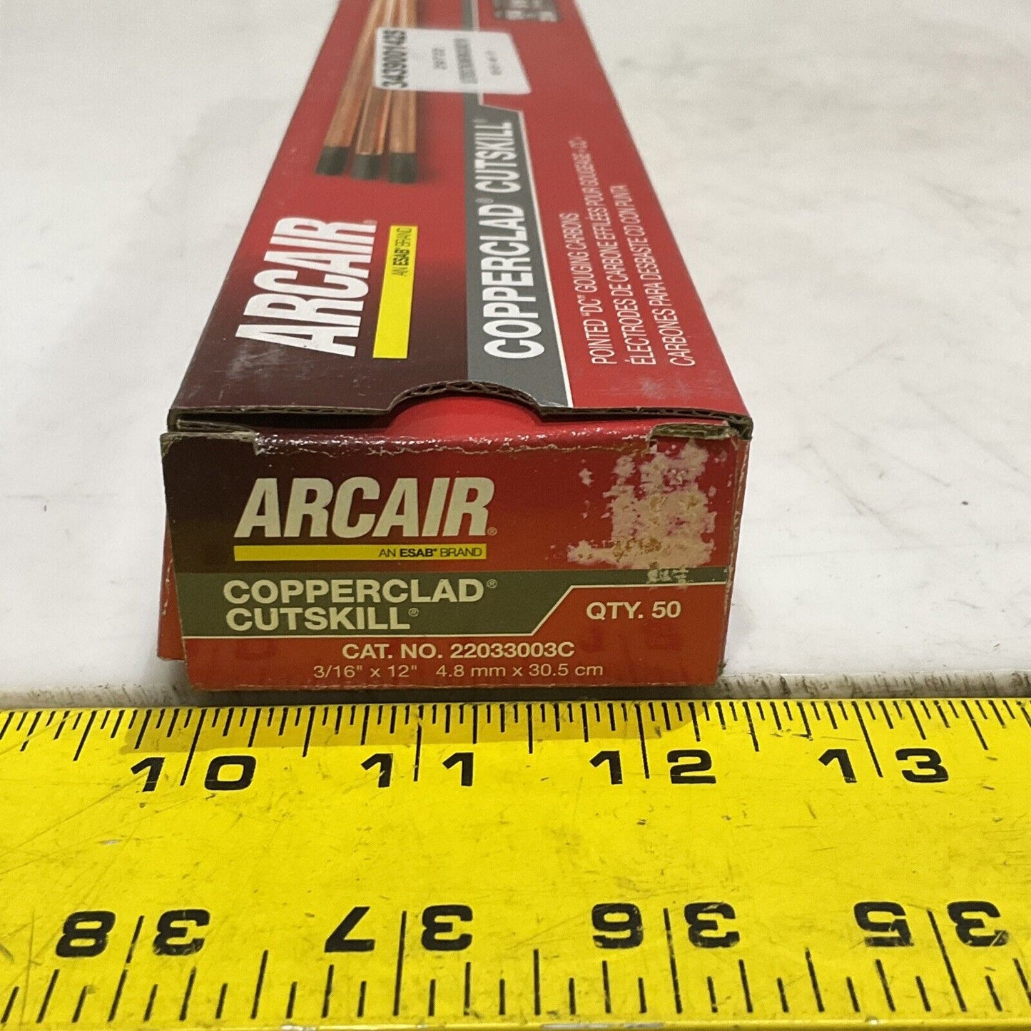 ARCAIR 22033003C COPPERCLAD CUTSKILL ELECTRODES 150A-200A 5/16” 1/4” 1LB 373