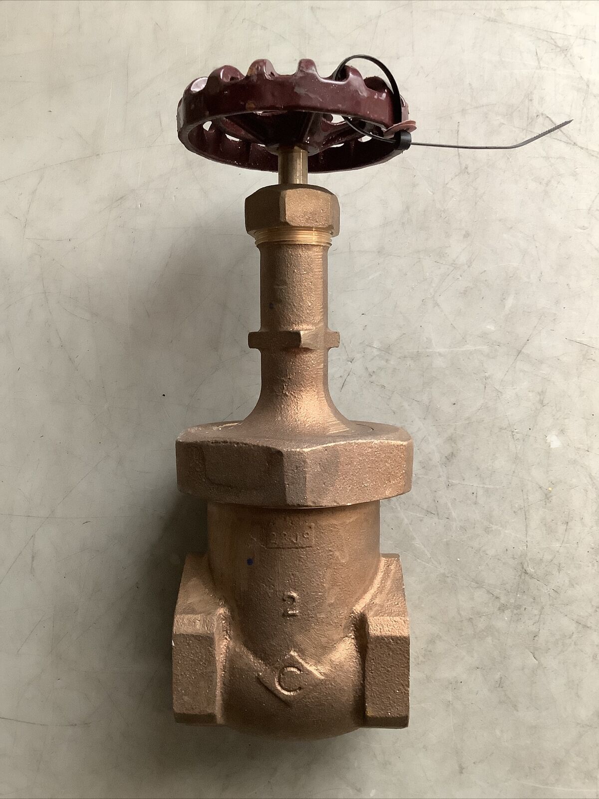 CRANE 424 GATE VALVE BRONZE 400CWP 2-1/4IN 373