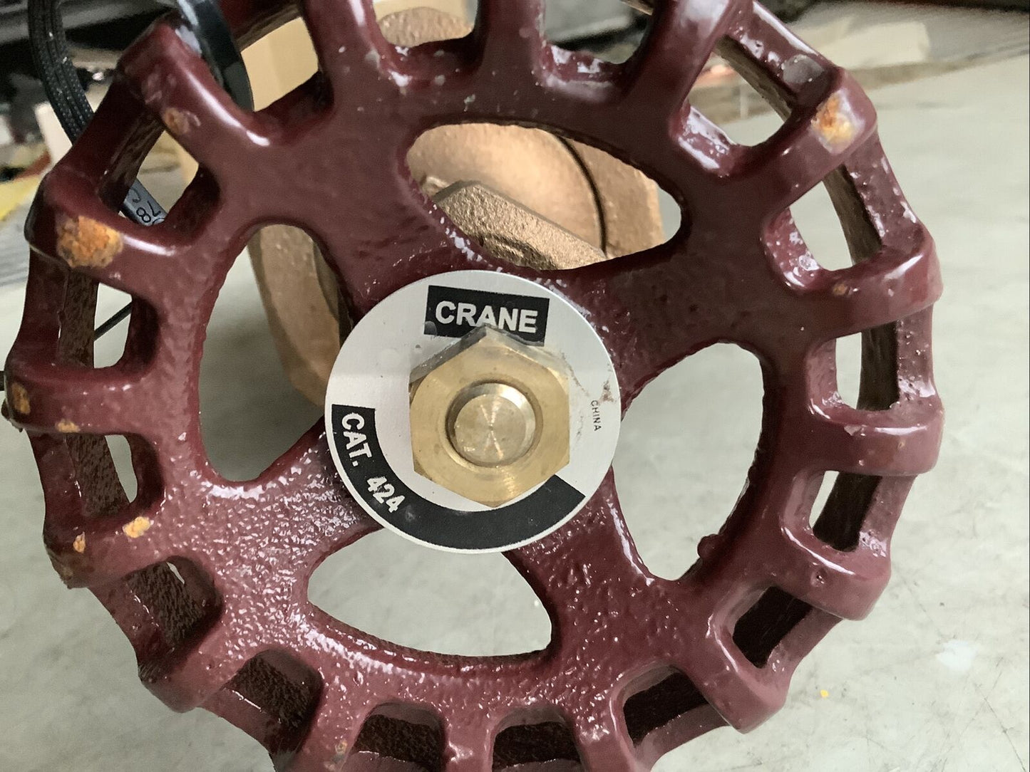 CRANE 424 GATE VALVE BRONZE 400CWP 2-1/4IN 373