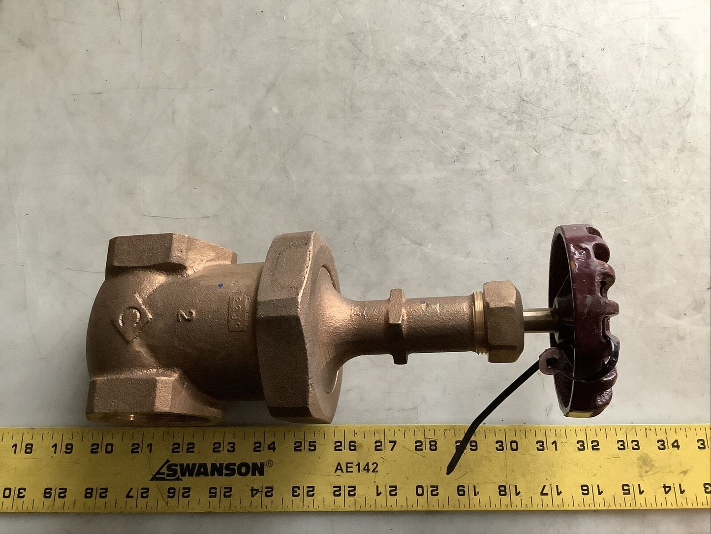CRANE 424 GATE VALVE BRONZE 400CWP 2-1/4IN 373