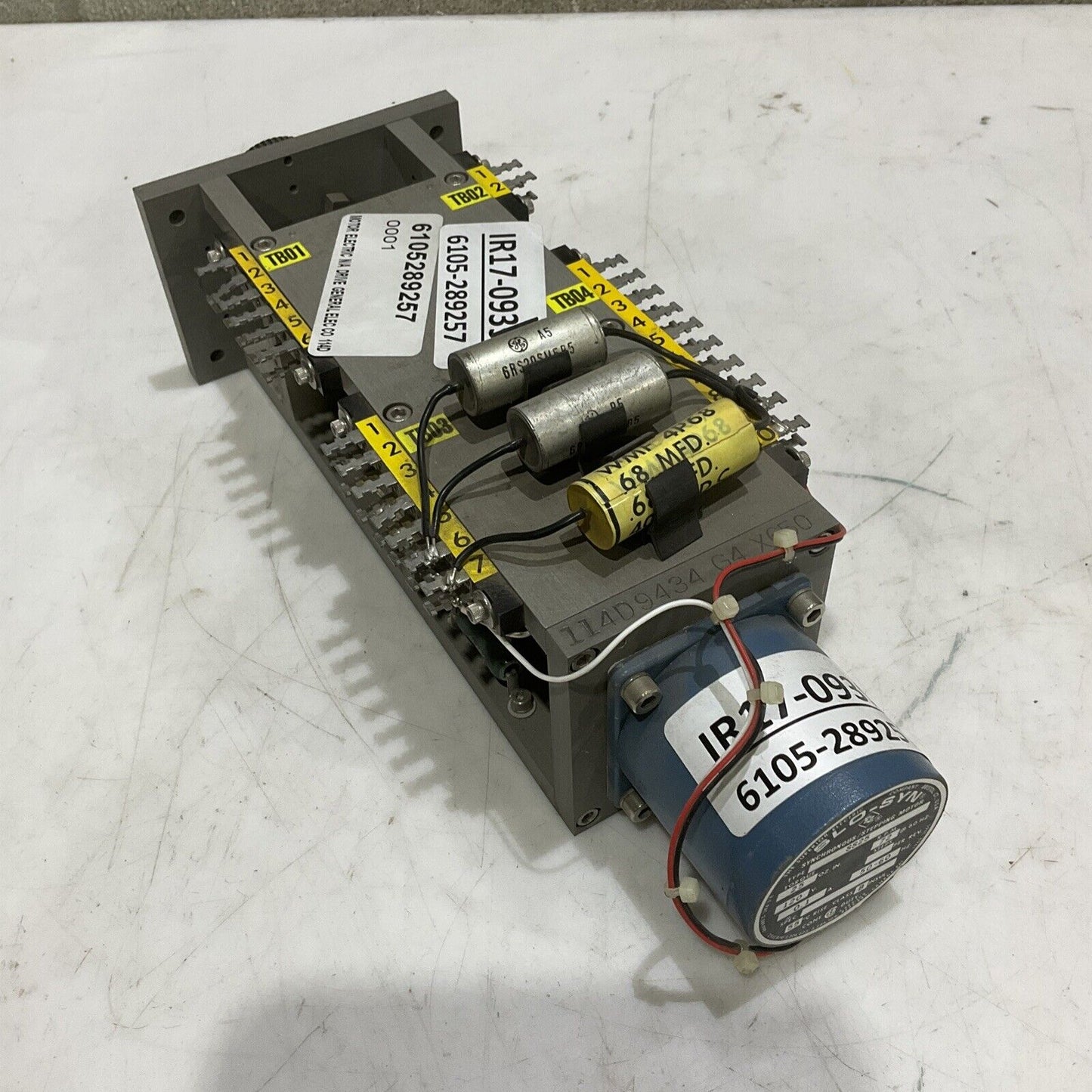 GENERAL ELECTRIC 114D9434 G4 X650 ELECTRIC MOTOR DRIVE 373