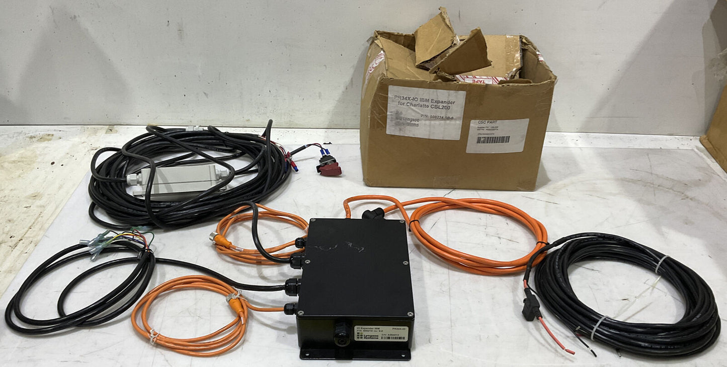 LYNGSOE SYSTEMS 600219 REV 0-0 PR34X-IO IBM EXPANDER CBL200 ASSEMBLY 881