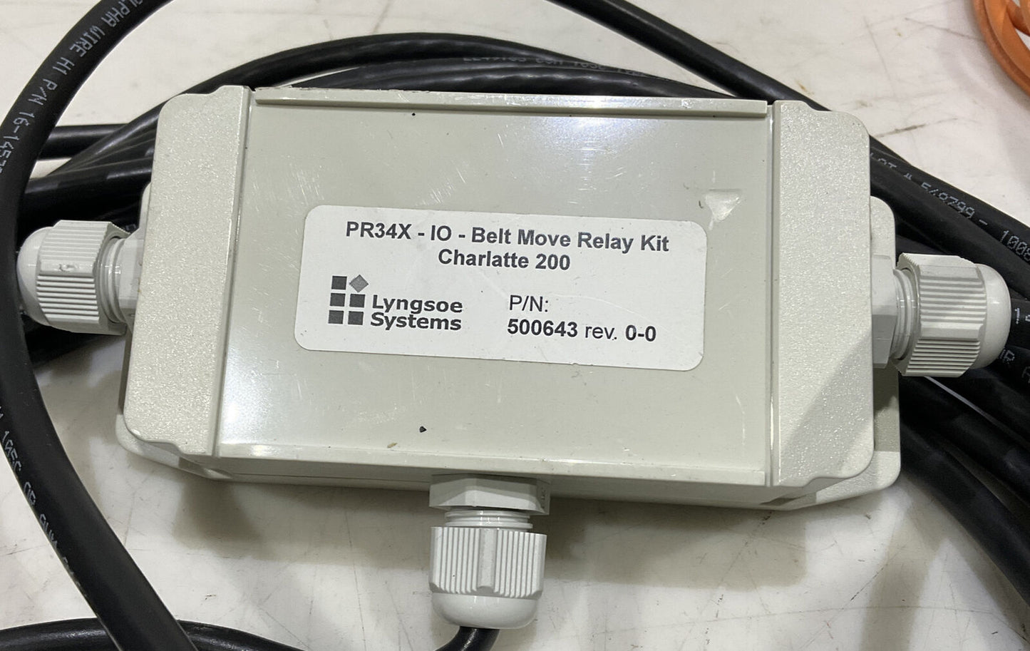 LYNGSOE SYSTEMS 600219 REV 0-0 PR34X-IO IBM EXPANDER CBL200 ASSEMBLY 881