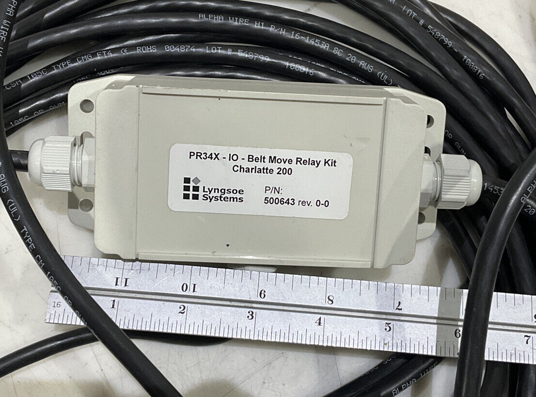 LYNGSOE SYSTEMS 600219 REV 0-0 PR34X-IO IBM EXPANDER CBL200 ASSEMBLY 881