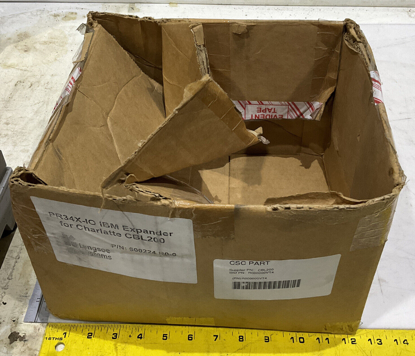 LYNGSOE SYSTEMS 600219 REV 0-0 PR34X-IO IBM EXPANDER CBL200 ASSEMBLY 881