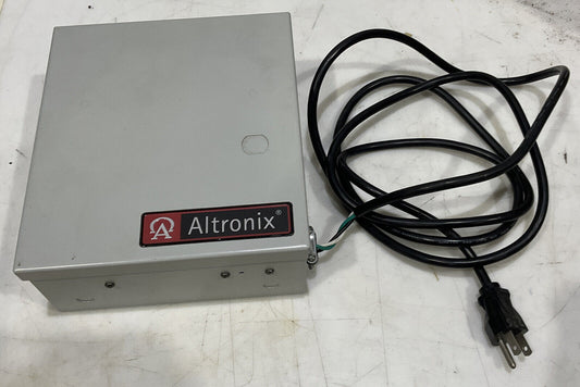 ALPHA OMEGA ALTRONIX AL175UL ACCESS CONTROL POWER SUPPLY/CHARGER 881