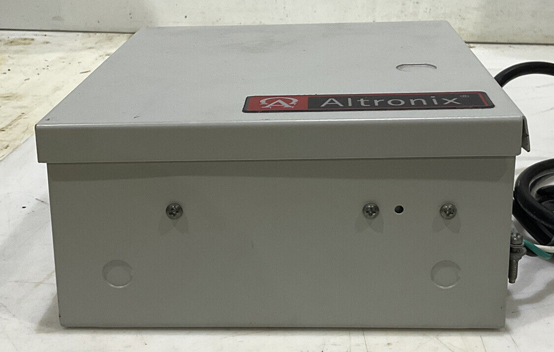 ALPHA OMEGA ALTRONIX AL175UL ACCESS CONTROL POWER SUPPLY/CHARGER 881