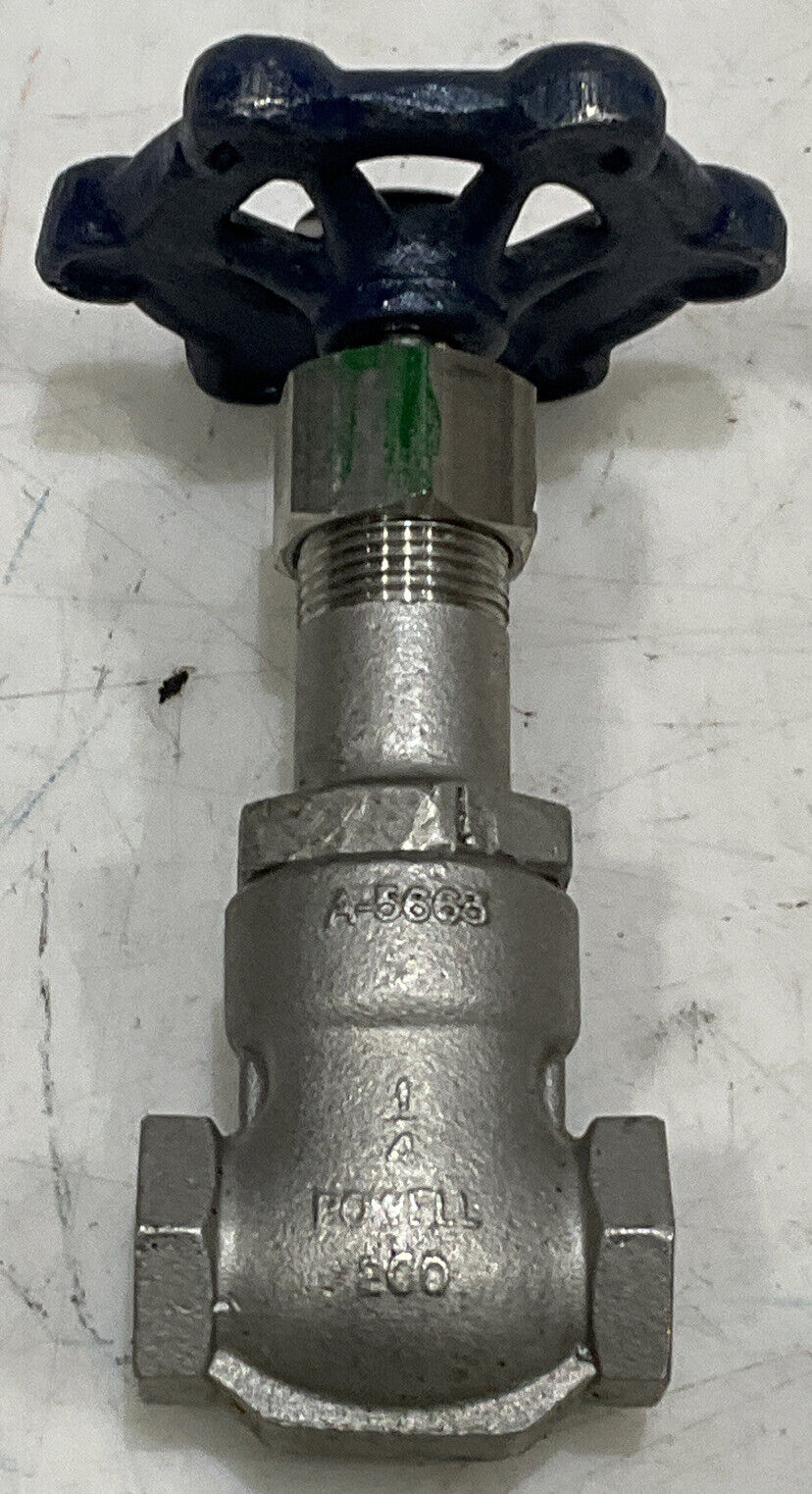 POWELL 1832 B16.34 CL200 THREADED GATE VALVE 373