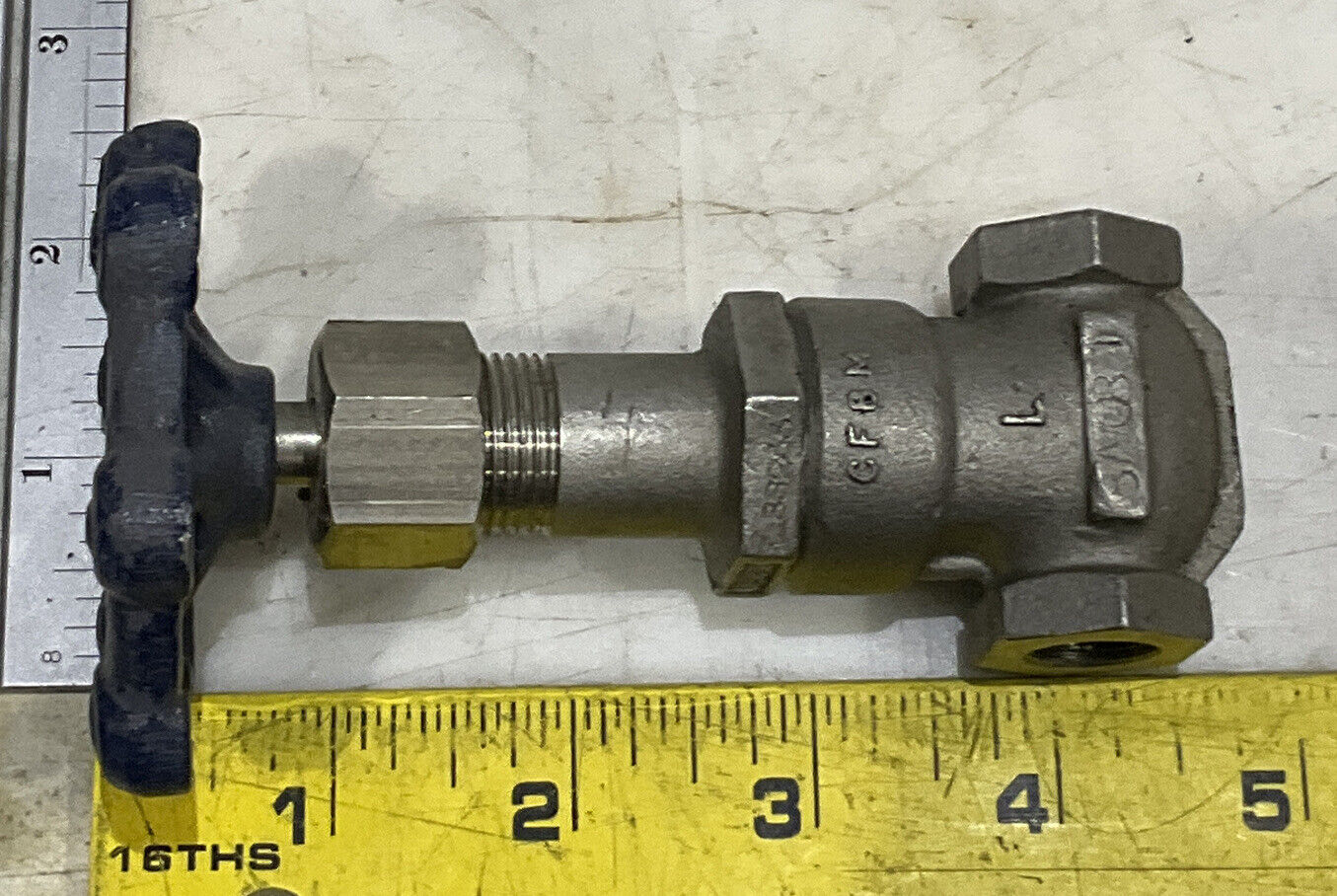 POWELL 1832 B16.34 CL200 THREADED GATE VALVE 373