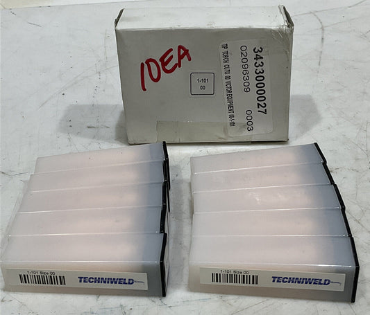 TECHNIWELD 1-101 SIZE 00 CUTTING TORCH TIP LOT OF 10 373