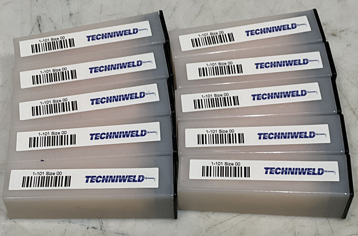 TECHNIWELD 1-101 SIZE 00 CUTTING TORCH TIP LOT OF 10 373