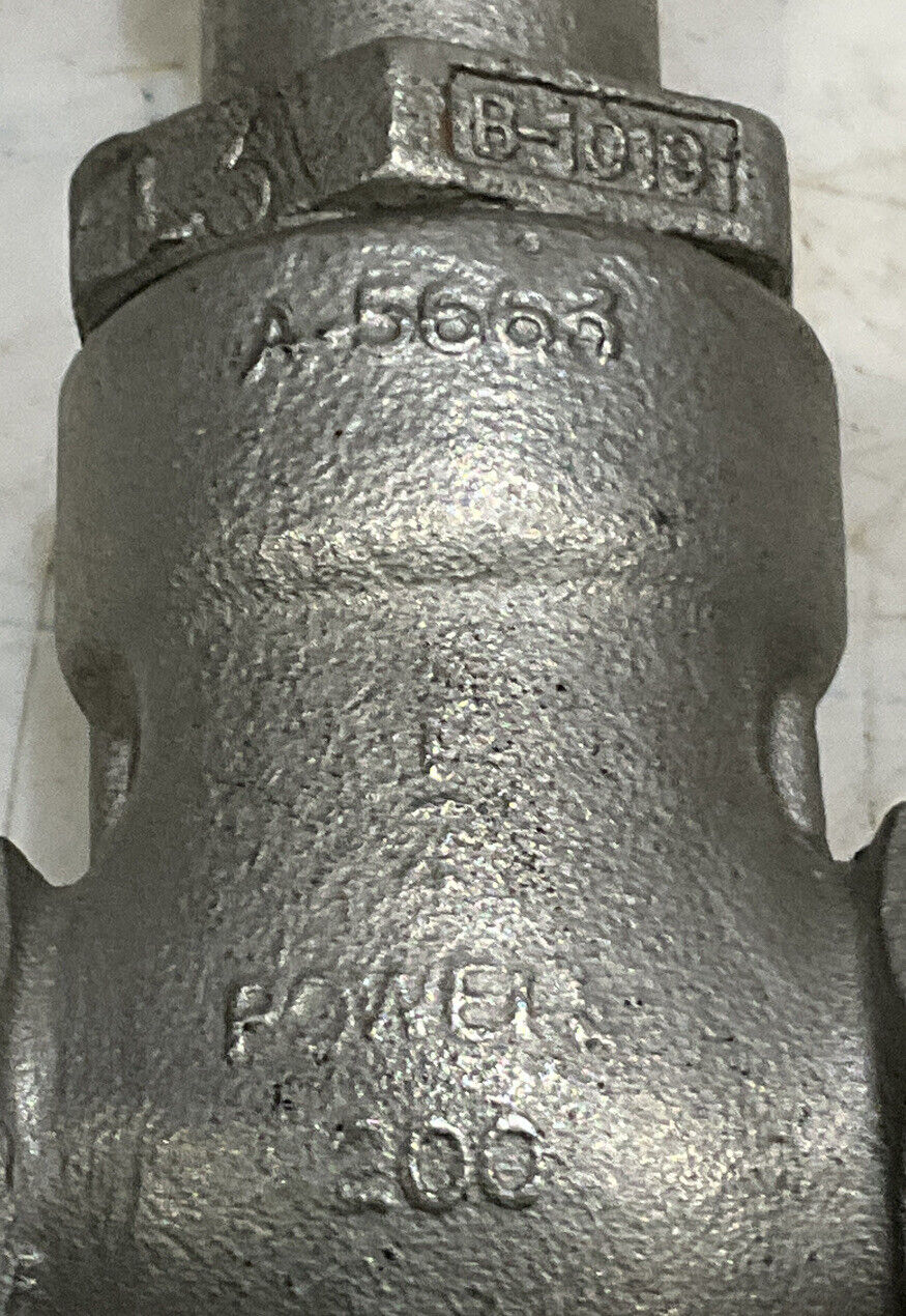 POWELL 1832 B16.34 CL200 GATE VALVE 373