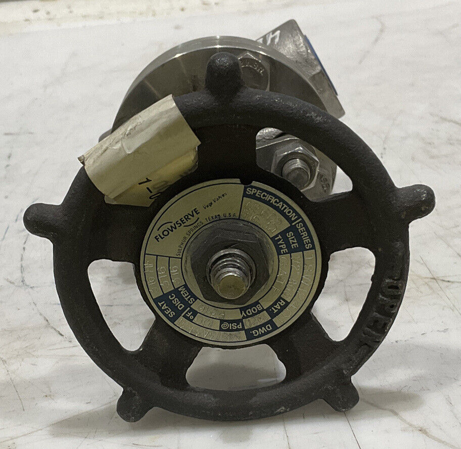 FLOWSERVE TSW12401 34873A3R31 API602 GATE VALVE 373