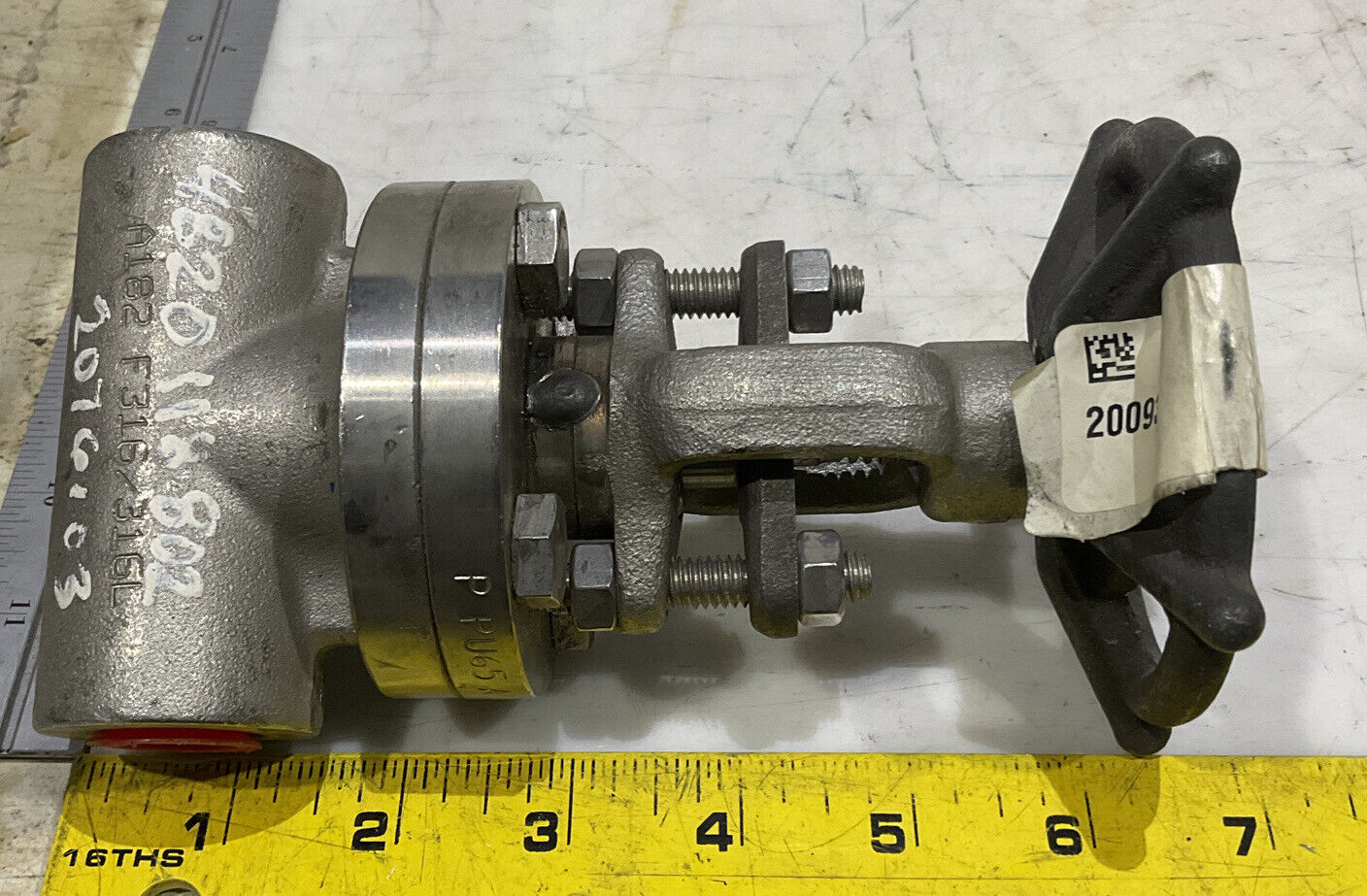 FLOWSERVE TSW12401 34873A3R31 API602 GATE VALVE 373