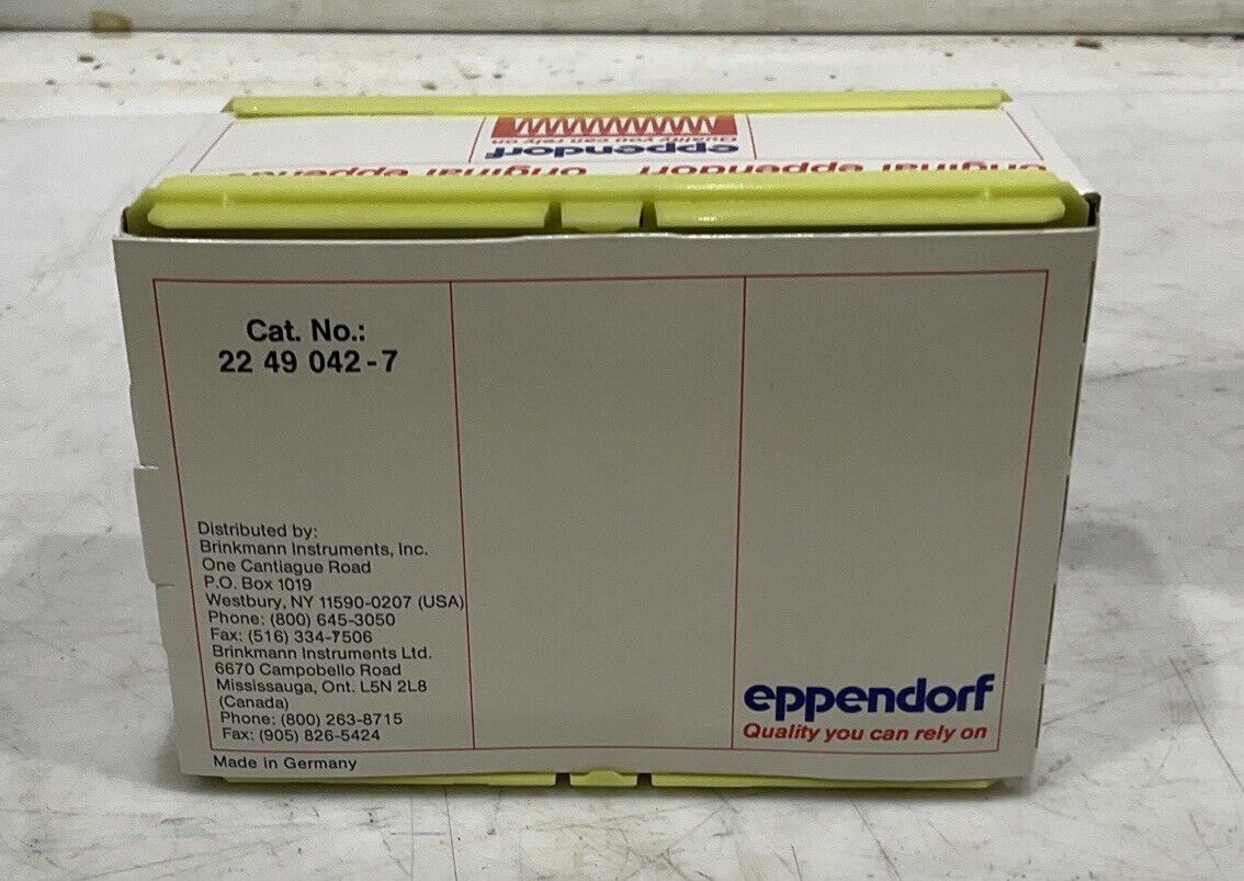 EPPENDORF 2249042-7 PIPETTE TIPS LOT OF 960 373