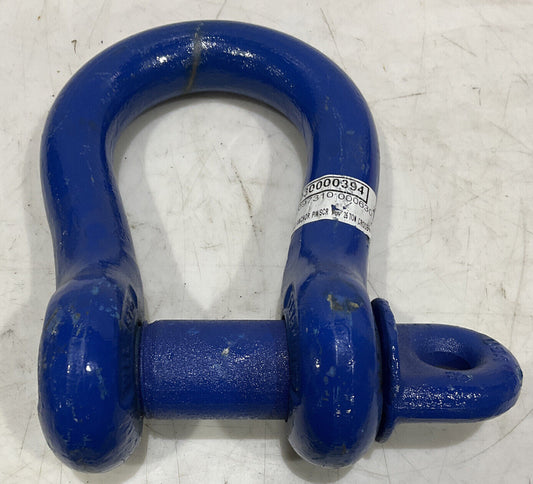 CROSBY 25 TON SREW PIN SHACKLE ANCHOR BLUE 373