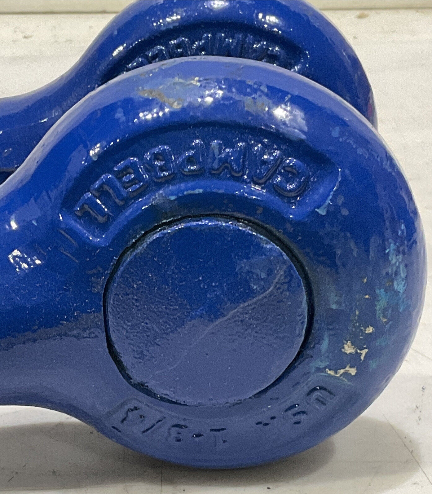 CROSBY 25 TON SREW PIN SHACKLE ANCHOR BLUE 373