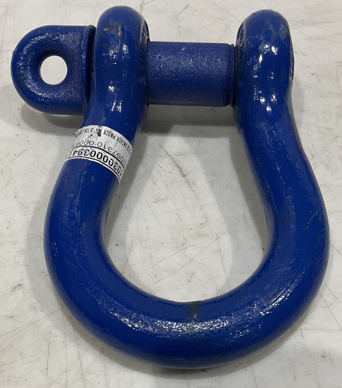 CROSBY 25 TON SREW PIN SHACKLE ANCHOR BLUE 373