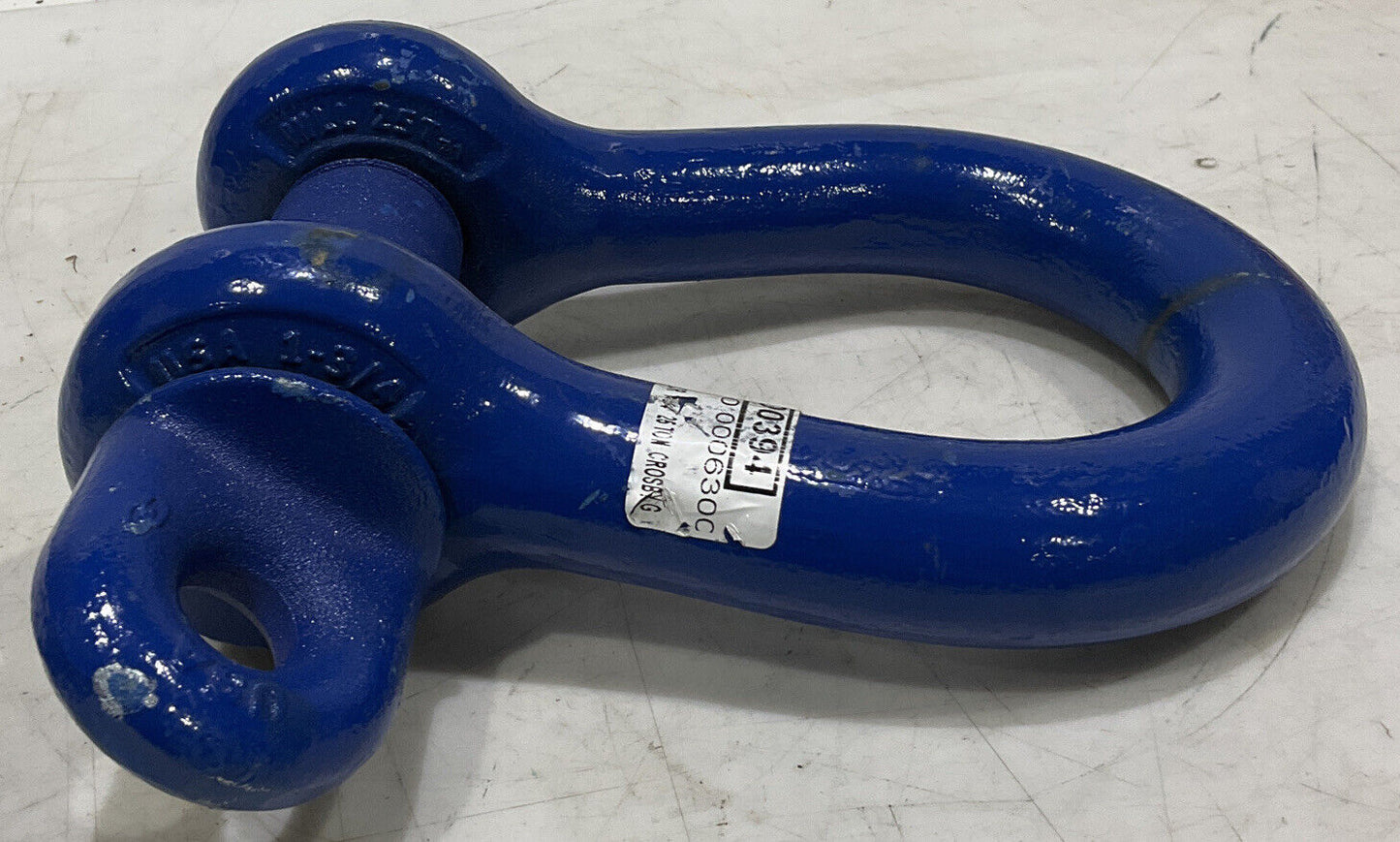 CROSBY 25 TON SREW PIN SHACKLE ANCHOR BLUE 373