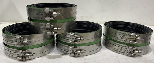 PROFLO PFNHHHGCX 8” HEAVY DUTY NO-HUB COUPLINGS LOT OF 4 373