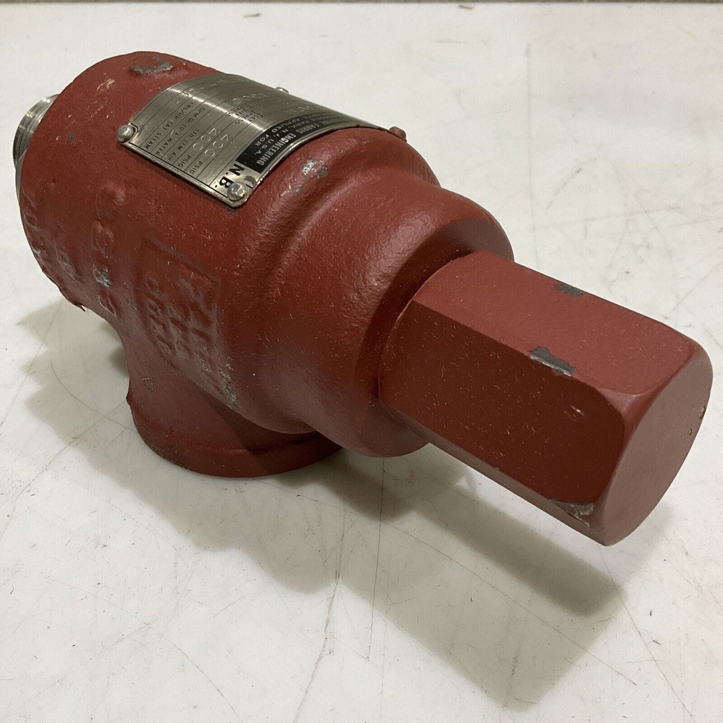 TELEDYNE FARRIS ENGINEERING 1850H VALVE 400 PSIG 1X11/2 1300 373