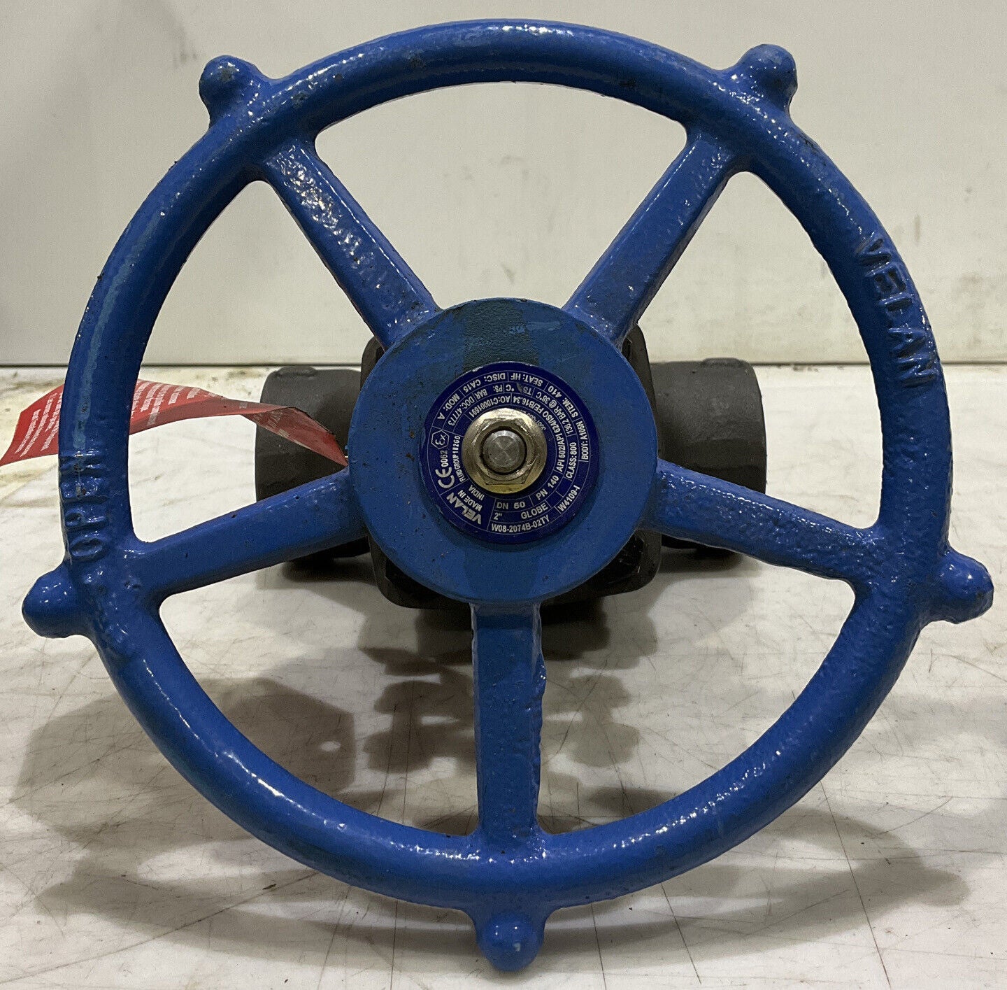VELAN W08-2074B-02TY 2" GLOBE VALVE 97A8