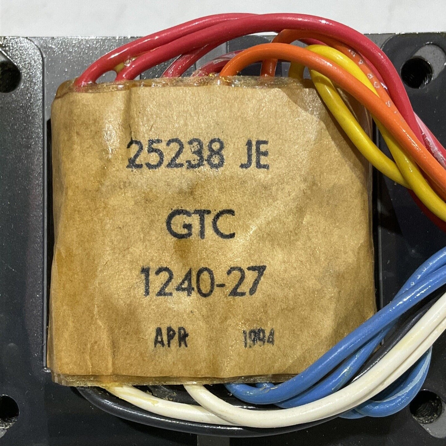 AMETEK 71682KE TRANSFORMER 25238 JE GTC 1240-27 373