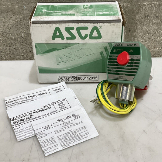 ASCO MX120 8263H318 SOLENOID VAVLE 2-WAY 3/8” 373
