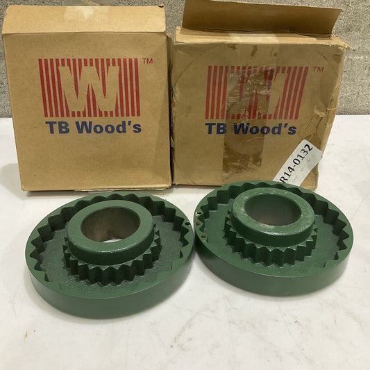 TB WOODS 9SC35 FLANGE COUPLING SPACER SIZE 9 LOT OF 2 373