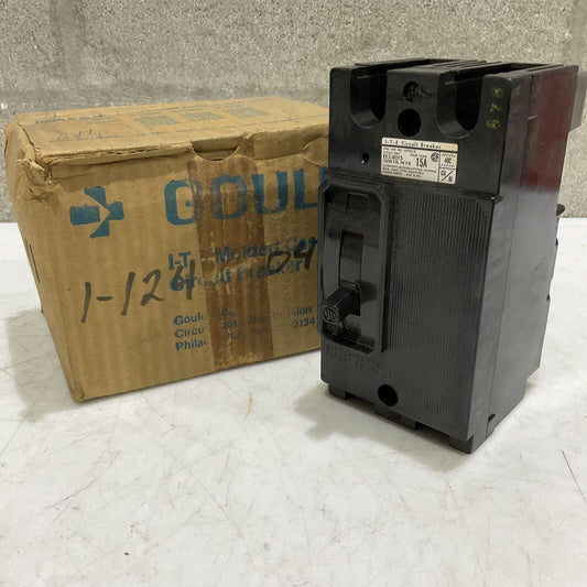 ITE EE2-B015 CIRCUIT BREAKER 2-P 125/250V 15A 373