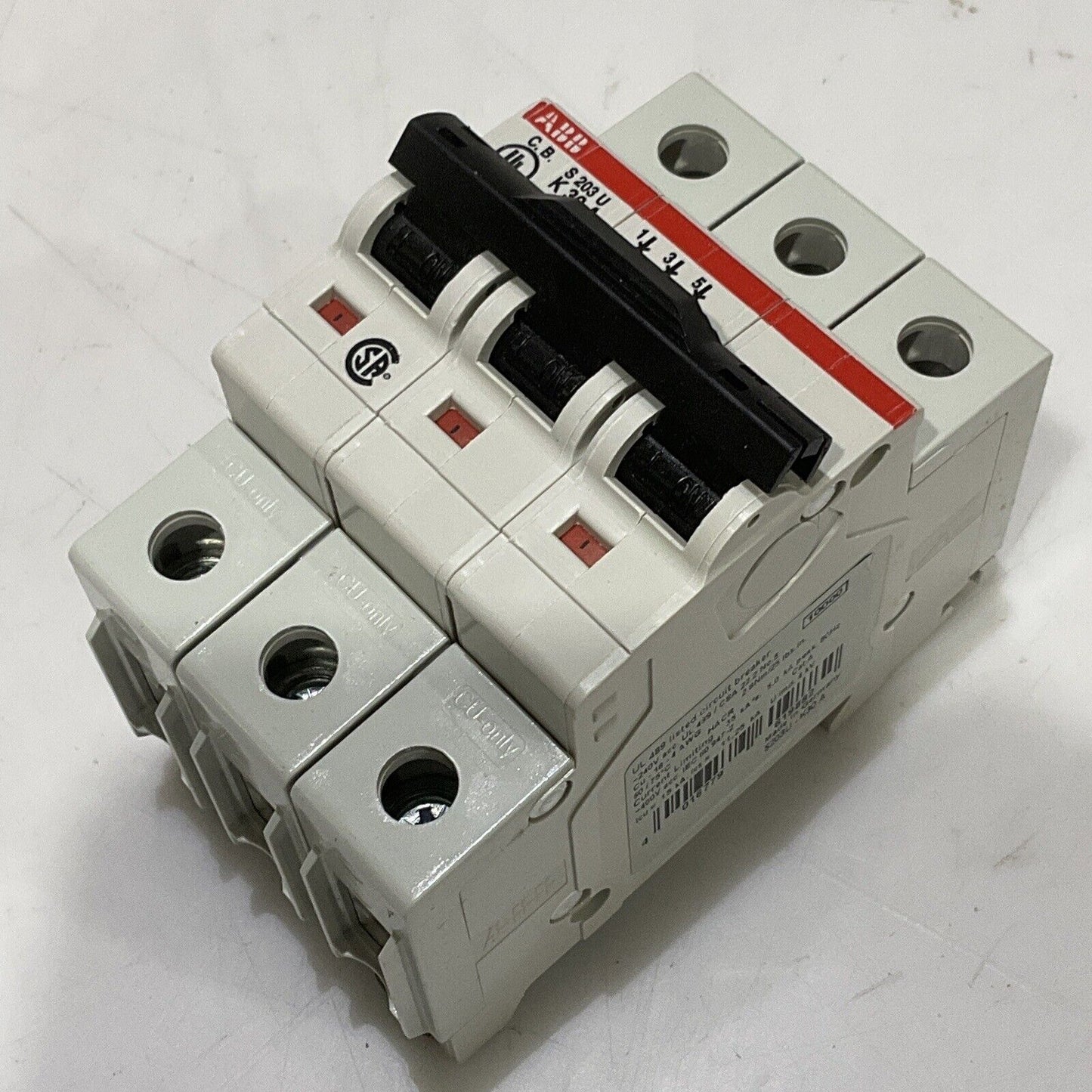 ABB S203U-K30 MINI CIRCUIT BREAKER 3P 30A U3S