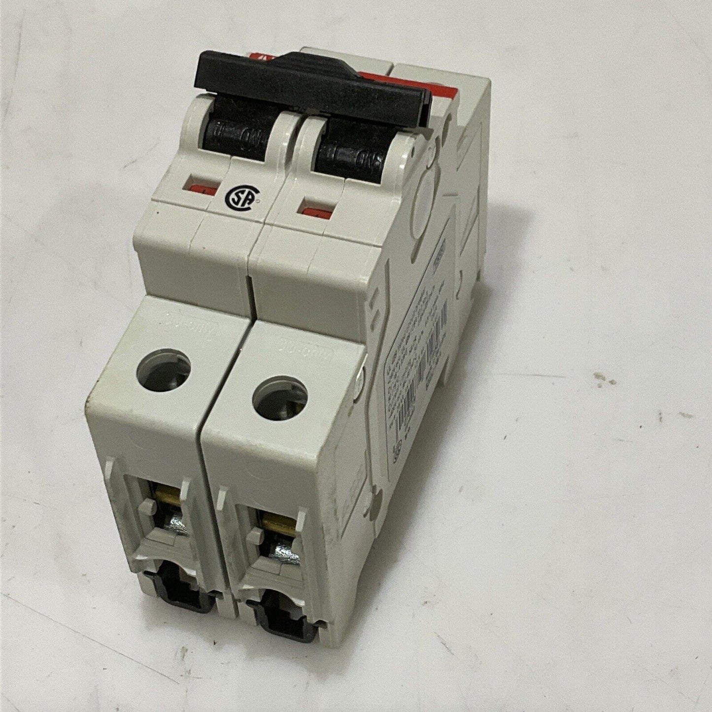 ABB S202U-K6 CIRCUIT BREAKER 50/60 HZ 2 POLE U3S